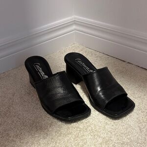 L'INTERVALLE Black Women's Mules